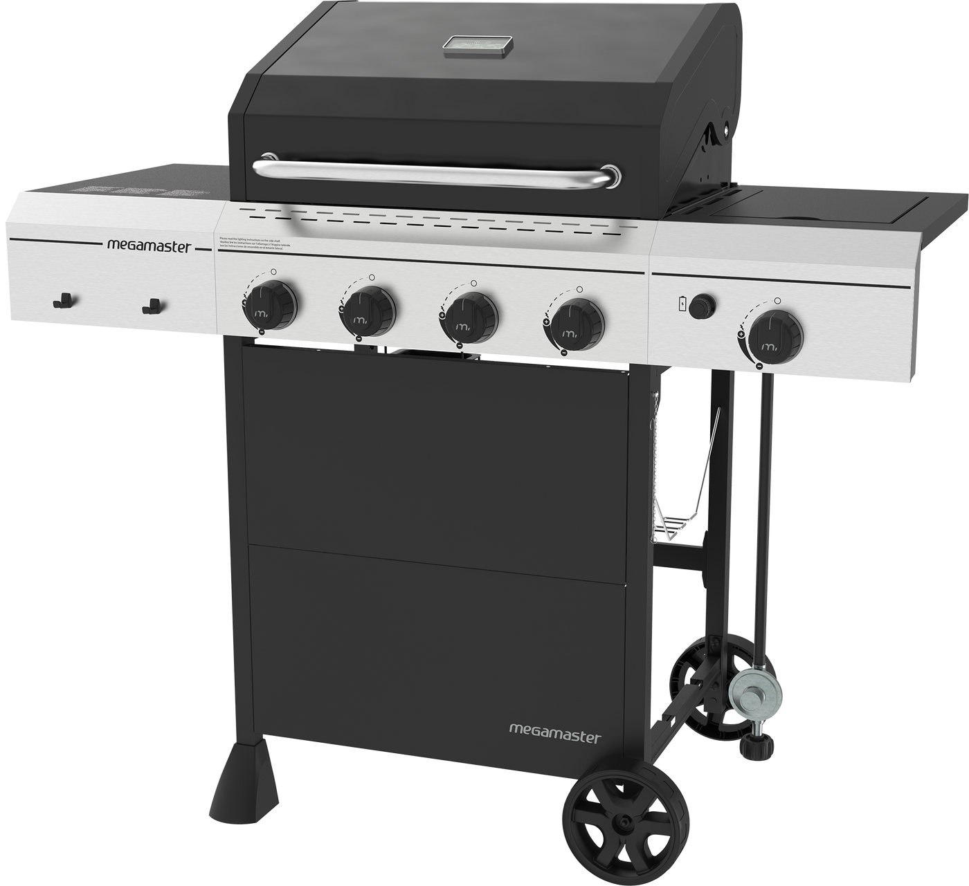METRO Professional BBQ 4 Burner Gas Cooker 